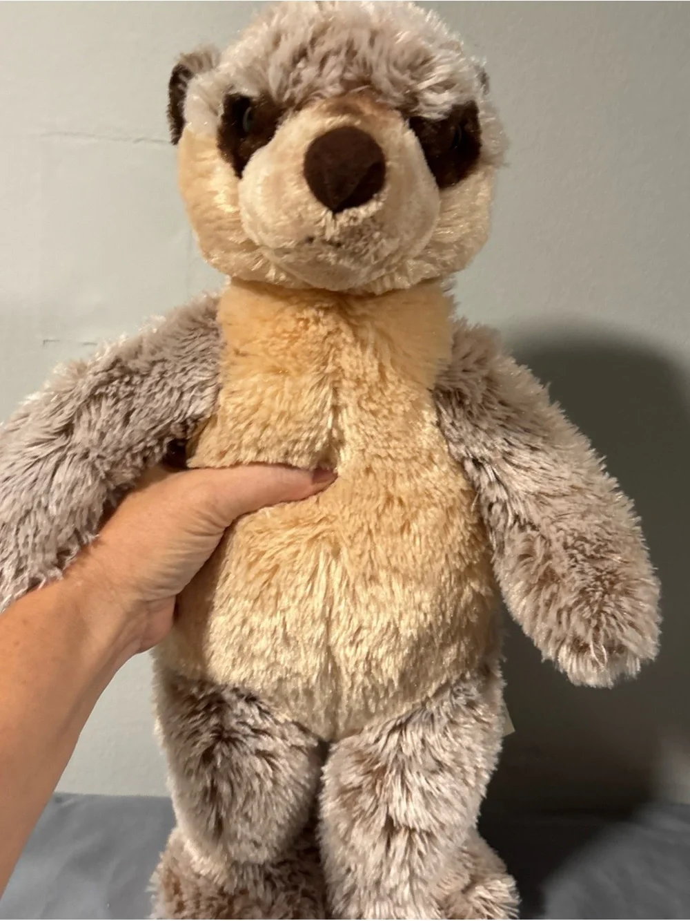 Build-A-Bear Meerkat Plush in Beige and Light Brown